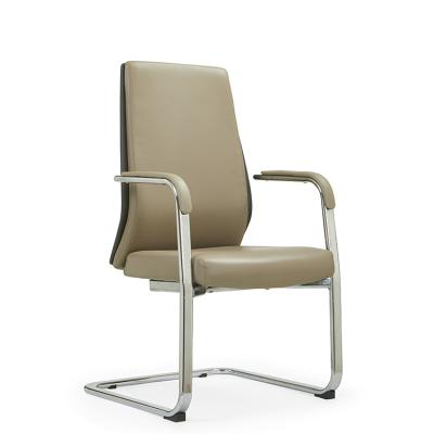 China Modern PU Gray Luxury Visitors Chair Arm Chair for Visitors for Wholesale for sale