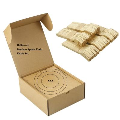 China wholesale packing in bulk Disposable bamboo wooden fork for sale