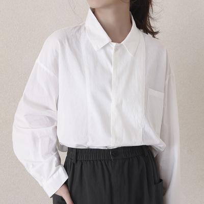 China Anti-pilling new fashion ladies tops wholesale high quality office long sleeve cute blouse women shirts for sale