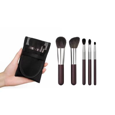 China Angular Blush Concealer Loose Brush Wool Animal Hair Makeup Set Brush Base Eyeshadow Powder Full Set Beauty Tools for sale