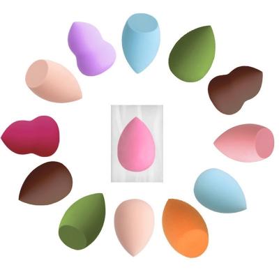 China Facial Makeup Sponge Makeup Eggs Powder Dry Egg Free Mini Makeup Sponge Super Soft and Wet Makeup Powder Puff for sale