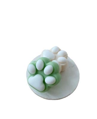 China Cute Handmade Soap Gift Wholesale Cat's Claw Oil Handmade Soap Basic Cleaning for sale