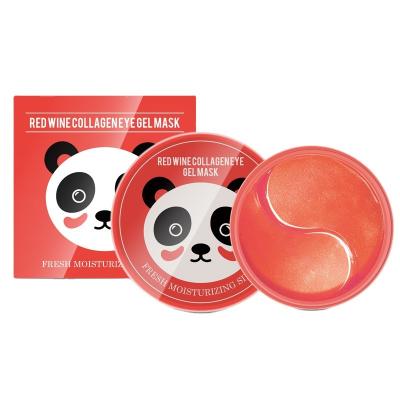 China Anti Wrinkle Collagen Seaweed Crystal Eye Mask Removal Dark Circle Anti Wrinkle Under Eyemask Hydrogel Double Eyelid Stickers Eye Care Gel for sale