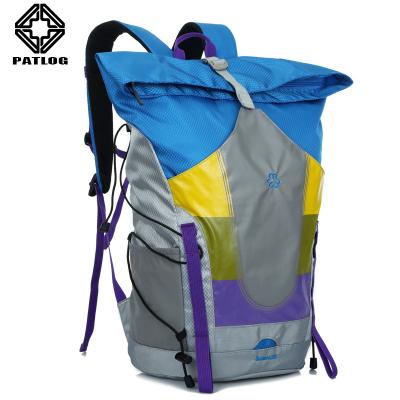 China Waterproof Colorful Nylon Material Outdoor Backpack For Fashion Large Capacity Hiking And Camping Outdoor Traveling Bag for sale