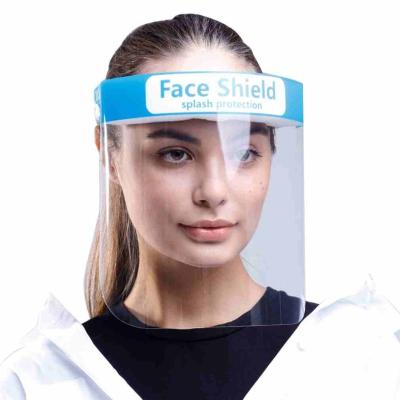 China Suitable for use in work environments that require plastic face shield full face shields keep clear Anti Fog Reusable PPE Transparent Safety Medical Surgical Dental Face Shield for sale