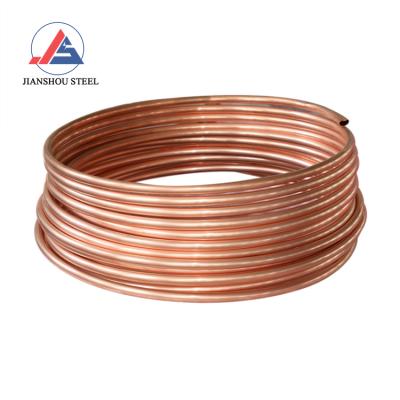 China Air Condition or Refrigerator China Manufacturers ASTM B280 C12200 C2400 Grades All Best Selling Diameter 50mm 25mm 5 Inch Copper Tube Pipe Tube Coil for sale