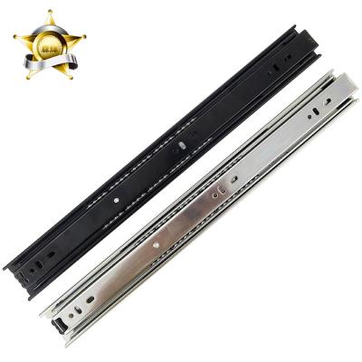 China Modern Push To Open Low Noise Desk Drawer Slides for sale