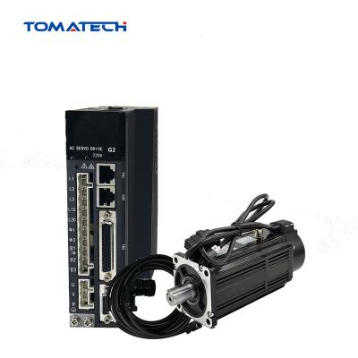 China IP65 60ST-M01330 220V 400W Drip-proof Single-Phase AC Servo Motor 3000RPM 1.27N.M With Match AC Driver Servo System Kit For CNC Machine for sale