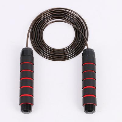 China Adjustable Weight Weight PP Speed ​​Private Label Blue Red Black Steel Jumping Jump Rope for sale