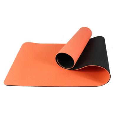 China New Eco-Friendly High Density Goods Logo Exercise Beautiful Yoga Mats Custom Made Eco-Friendly Design for sale