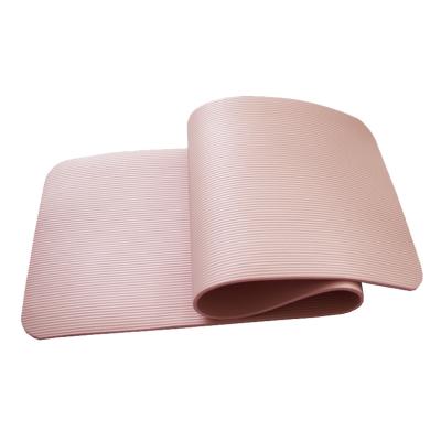 China High Density Factory Hot Sale High Density Durable Nbr Gym Pink Yoga Mats Customizable Mats for sale