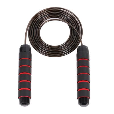 China PP+PVC+steel wire factory direct sales custom speed high quality jump rope jumping rope PVC weighted skipping rope for sale