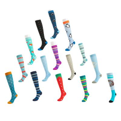 China 2023 Breathable New Style Compression Socks Men Women Knee High Sports Socks For Long Tube Running Anti-Slip Rise Socks For Male Travel for sale