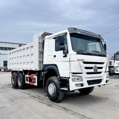 China 336hp second hand diesel dump truck used howo dumper truck price 6 - 8L for sale