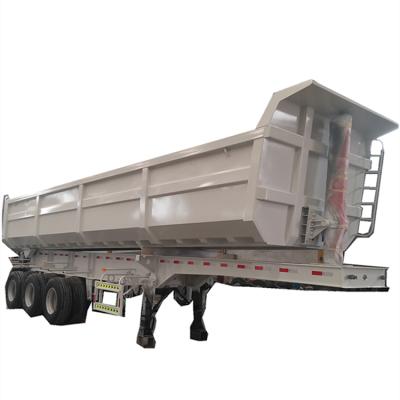 China Hot Sale Steel Truck Trailer Best Quality 10500*2500*3800mm Tipper Dump Semi Trailer For Sale for sale