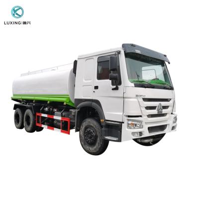 China Sinotruk 6x4 20m3 water jet bowser tanker sprinkler tank truck new for sale 5cbm-22cbm for sale