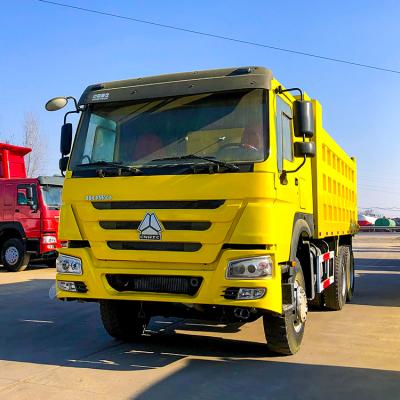 China Second Hand Used 10 Wheeler 30 Ton HOWO 6x4 Dumper Tipper Truck For Sale 6 - 8L for sale