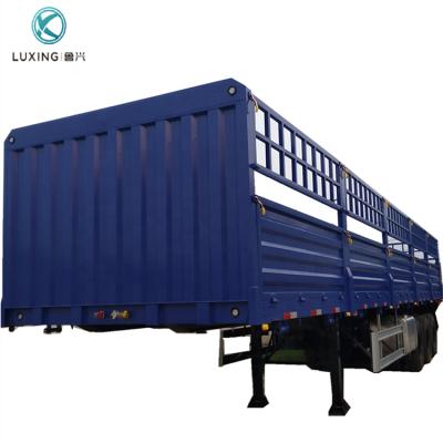 China China 3 Axle Fence Semi Trailer For Truck Trailer Best Price Sale for sale