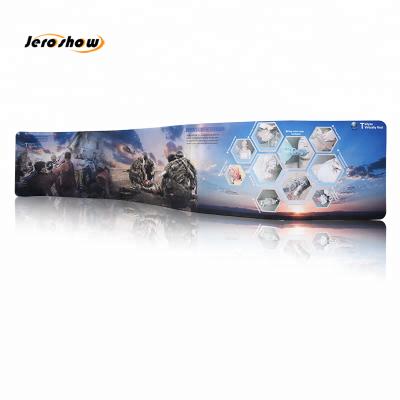 China Promotion Ez Tube Wall Metal Fabric Display Trade Show Lightweight Advertising S Shaped Display for sale