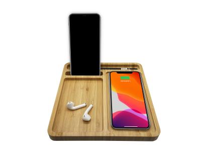 China CE mobile company bamboo wireless logo rohs wireless oem laser induction charger best gifts gift universal wireless charging protection for sale