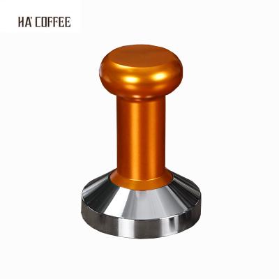 China Manual Stored Coffee Tamper Coffee Tamper 57.5MM Coffee Pressure Powder Hammer for sale