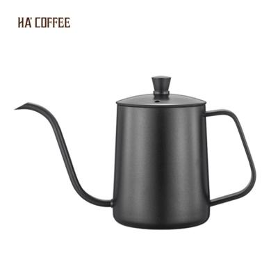 China Hanging Kettle Coffeeware Stainless Steel Ear Spout Coffee Pot Drip Kettle Coffee Pots Mouth Slender Thick Viable Hand Pot for sale