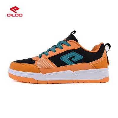 China Fashion Trend QILOO OEM ODM Manufacturers Original Customized Custom Logo Men's Casual Shoes Low Sneakers Design Skateboard for sale