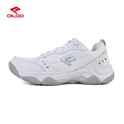 China Qiloo High Top Custom Logo Anti-skid PU Air Cushion Outdoor Sports Basketball Shoes Men High Top Custom Logo Men's Basketball Shoes For Men for sale