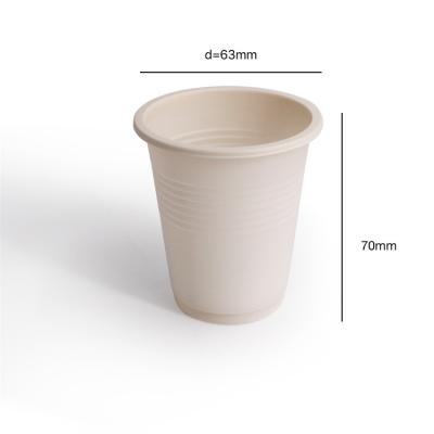 China China factory custom cheap factory price single wall packaging biodegradable mug for sale