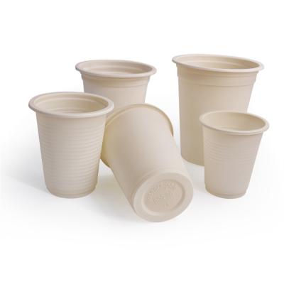 China Sustainable Disposable PET Cups 12Oz 16Oz 20Oz 24Oz PLA 100% Clear Plastic Biodegradable Cups With Lid for sale