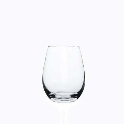 China Modern Glass Manufacturer Wholesale Stemless Glasses For Red Wine Tumbler Wine Glasses Premium Clear Wine Juice Water Party for sale