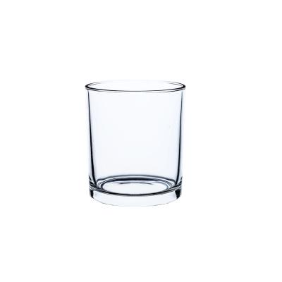 China New Design Home Empty Glass Candle Cup Decorative Candle Cups For Wedding Party for sale