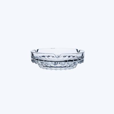 China Hot Selling Glass Ashtray Popular Logo Glass Smoking Ashtray Custom Made From Popular Factory for sale