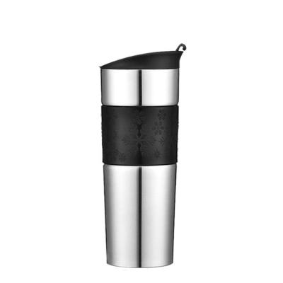 China 450ml Double Wall Stainless Steel Vacuum Insulation Tumbler Coffee Mug Sustainable Coffee Mug for sale