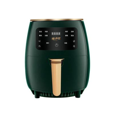 China Heating LCD Touch Screen Air Fryer Large Capacity Air Fryer Healthy French Fries Machine Rotisserie Oven for sale