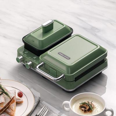 China Light Multifunctional Food Sandwich Maker Small Household Breakfast Waffle Makers Roaster Machine for sale