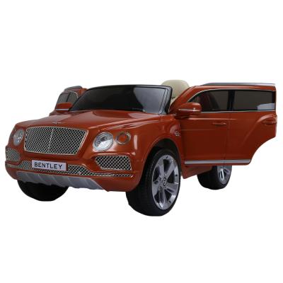 China Ride On Kids Toy Licensed Bentley Bentayga Electric Toy Ride On Car With Remote Control 12V Battery for sale