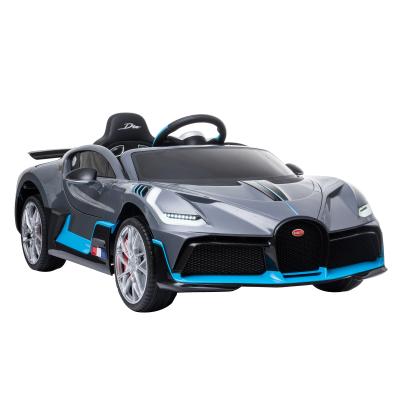 China Ride On Toy Cool Design Licensed Bugatti Divo Kid Electric Car For Kids With Light Music Parental Remote Control for sale