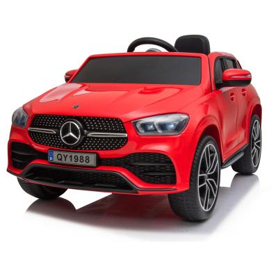 China Ride On Toy Licensed Mercedes Benz GLE450 Kids Electric Car Ride On Remote Control Car Power Battery With Light for sale