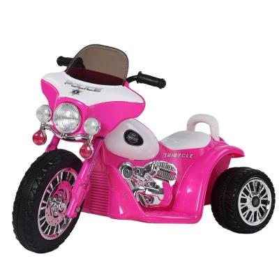 China Ride On Toy Small Size Three Wheel Electric Motorcycle For Kids CE Certification for sale