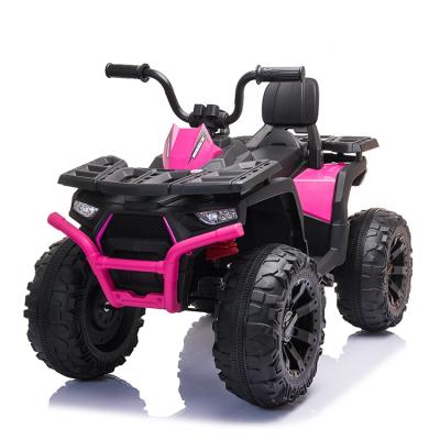 China Ride On Big Wheels And Front And Rear Light From Toy Red Electric Atv With for sale