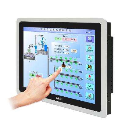 China Waterproof 10.1 Inch Wall Mounted Motherboard Panel Computer Factory Windows Industrial Tablet PC for sale