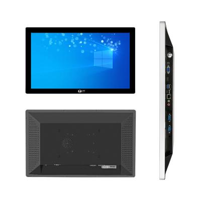 China Machine Automation 15.6 Inch USB RS232 RS485 Port 1920X1080 Capacitive Industrial Touch Screen Panel PC for sale