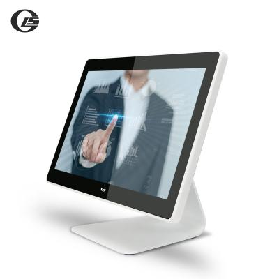 China Anti-flaming material top selling original factory 15.6 inch POS PC touch screen WIFI windows all in one single display POS android system for sale