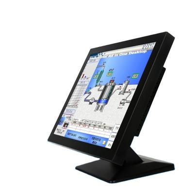 China Business factory price Embedded open frame 15 inch industrial touch screen desktop pc monitor all-in-one fanless computer Dual Core for sale