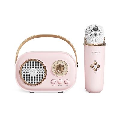 China Support TF card Mini Karaoke Machine, Karaoke Machine for Kids and Adults with Microphone Set, Portable Speaker with Microphone for sale