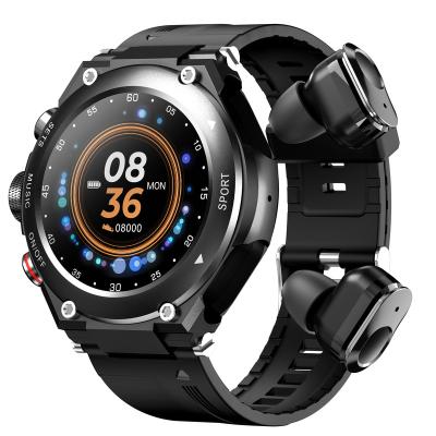 China Wifi T92 Lux Smart Watch 2023 With Earbuds Audifonos Bluetooth TWS Earbuds ENC Noise Cancelling In-Ear Headphones Fones de Ouvido for sale