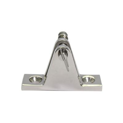 China New Yacht Deck Hinged Heavy Duty Tilt Base Deck Hinge for sale