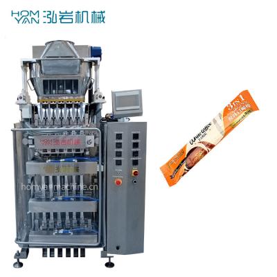 China Food 6 Ways Condiment Powder Packing Machine, 10g Garlic Powder Ginger Powder Packaging Machine for sale