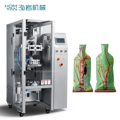 China Automatic Food CE 5-50g Vertical Bag Bottle Shape Sachet Drink Carbonated Beverage Packing Machine for sale